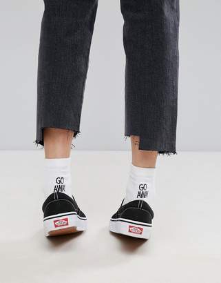 ASOS Deconstructed Straight Leg Jeans In Washed Black