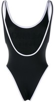 Thumbnail for your product : Balmain Logo Print Swimsuit