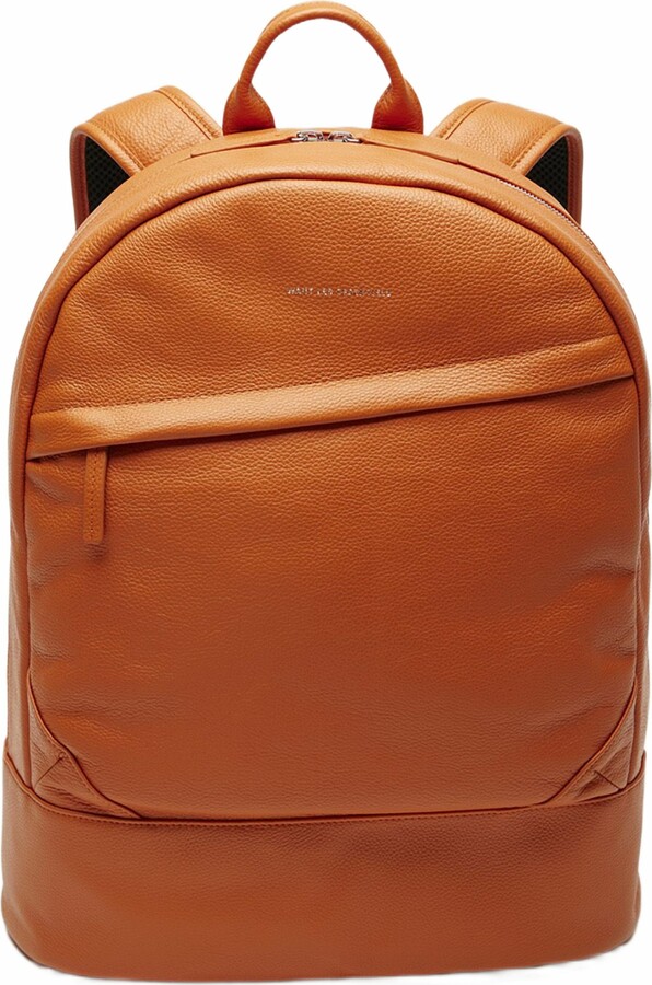 WANT Les Essentiels Kastrup Pebble-Grained Leather Backpack