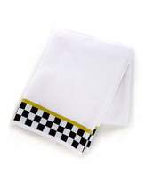 Thumbnail for your product : Mackenzie Childs MacKenzie-Childs Black & White Check Bath Towel