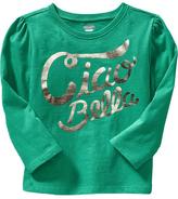 Thumbnail for your product : Old Navy Long-Sleeved Graphic Tees for Baby