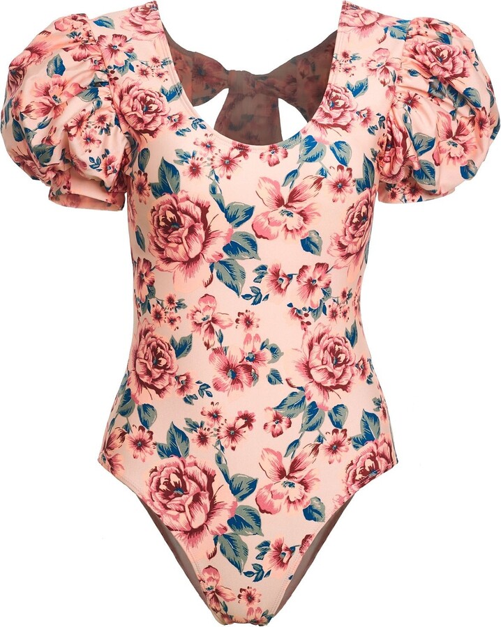 Paola Amador Chelsea Roses Swimsuit & Bodysuit