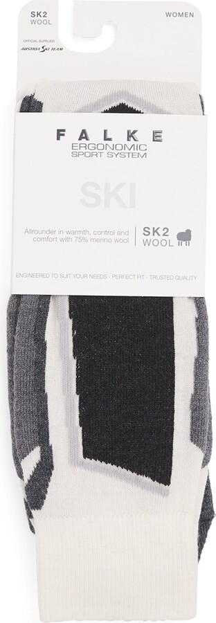 Falke Virgin Wool-Blend SK2 Skiing Knee-High Socks