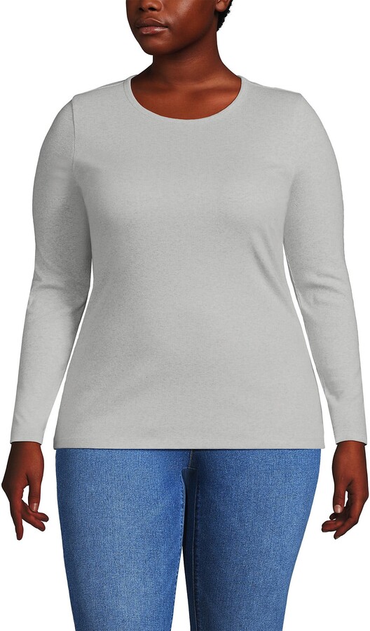 Lands' End Cotton Rib T-shirt