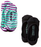 Thumbnail for your product : Steve Madden Mesh Footies - Pack of 2