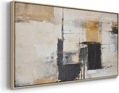 Lark Manor Abstract Series-CDII- Framed Gallery Wrapped Canvas -Ready to Hang