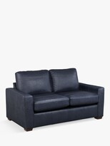 Thumbnail for your product : John Lewis & Partners Oliver Small 2 Seater Leather Sofa, Dark Leg