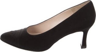 Chanel Vintage Interlocking CC Logo Pumps