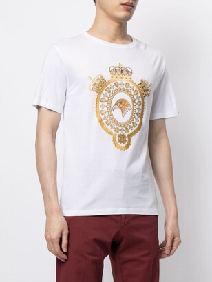 Stefano Ricci short-sleeved logo-print T-shirt