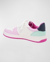 Thumbnail for your product : Kate Spade Bolt Leather Patchwork Flatform Sneakers