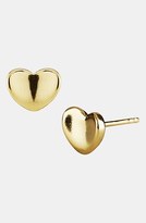 Thumbnail for your product : Argentovivo Heart Stud Earrings