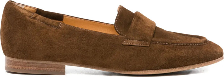 Truman's Suede Penny Loafers