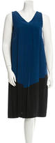 Thumbnail for your product : Bottega Veneta Pleated Silk Dress w/ Tags