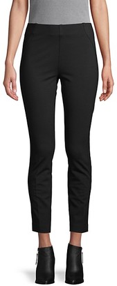 flat front pull on jeans