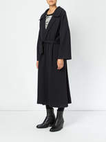 Thumbnail for your product : Lamberto Losani long belted coat