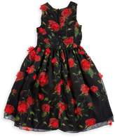 Thumbnail for your product : Nanette Lepore Girl's Floral Hi-Lo Dress