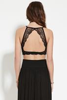 Thumbnail for your product : Forever 21 FOREVER 21+ Scalloped Lace Cropped Cami