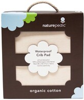 Thumbnail for your product : Naturepedic Organic Cotton Waterproof Fitted Crib Protector Pad