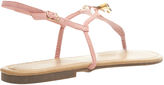 Thumbnail for your product : Wet Seal Gold Bow T-Strap Sandals