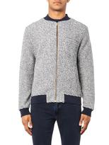 Thumbnail for your product : Oliver Spencer Reverse-jersey bomber jacket