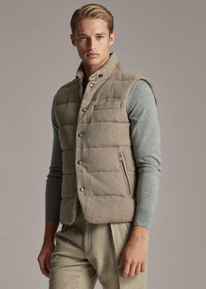 ralph lauren tweed vest