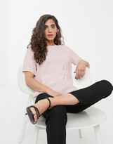 Thumbnail for your product : Selected Tannia ruched waist t-shirt