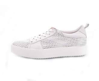Mjus White Leather Shoe