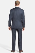 Thumbnail for your product : Hart Schaffner Marx 'New York' Classic Fit Navy Stripe Suit