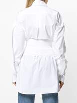 Thumbnail for your product : Faith Connexion buckle corset shirt