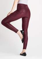 Thumbnail for your product : Yummie Faux Suede Reptile Print Shaping Legging