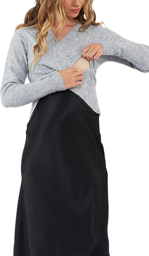 Ripe Maternity Willa Nursing Knit Sweater