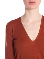 Thumbnail for your product : Rick Owens V Collar Sweater