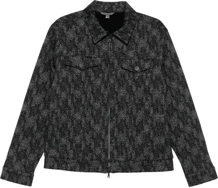 John Varvatos Hallet patterned jacket