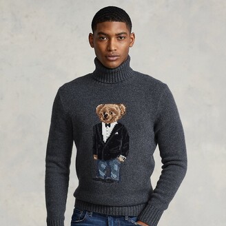 Ralph Lauren Polo Bear Turtleneck Sweater - ShopStyle