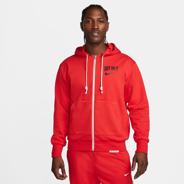 Nike Men's Dri-FIT Standard Issue Showtime Full-Zip Basketball Hoodie ...