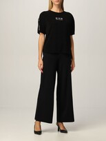 Thumbnail for your product : Armani Exchange t-shirt in lurex knit with logo