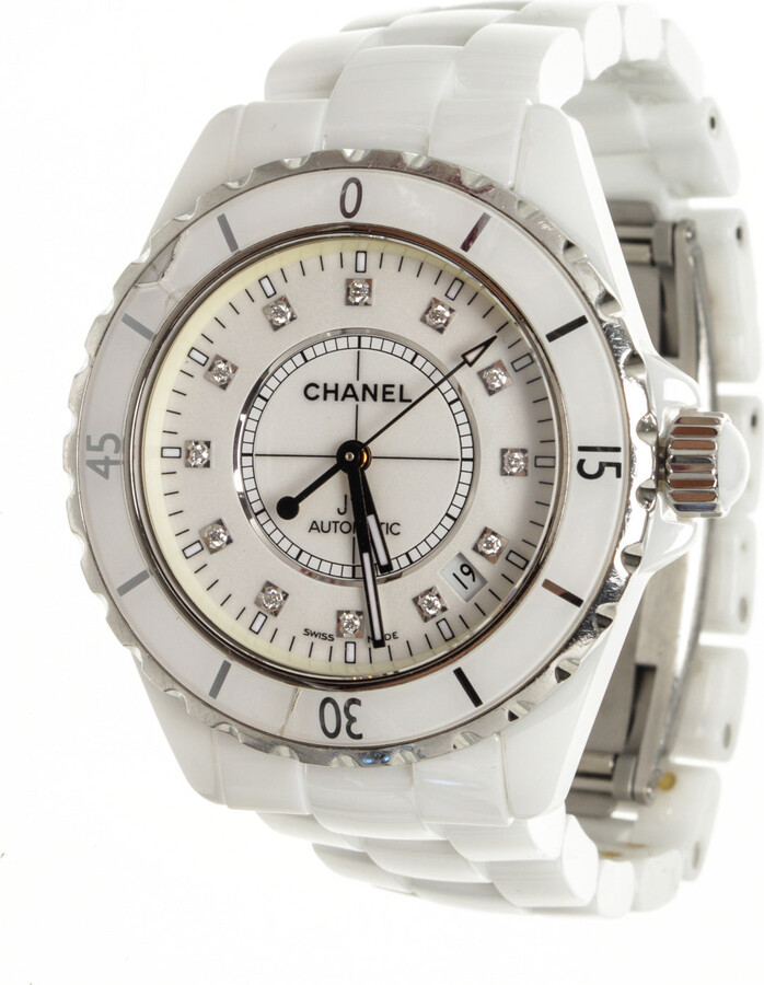 Chanel White Ceramic Watch - ShopStyle