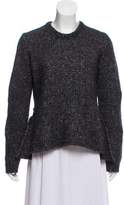Thumbnail for your product : 3.1 Phillip Lim Long Sleeve Metallic Sweater