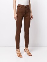 Thumbnail for your product : Veronica Beard Maera high-waisted skinny jeans
