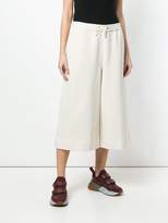 Thumbnail for your product : Maison Margiela cropped wide leg track pants