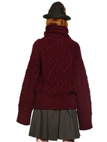 Thumbnail for your product : Antonio Marras Embellished Wool Blend Sweater