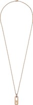 Thumbnail for your product : As 29 18kt rose gold DNA diamond necklace