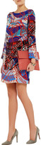 Thumbnail for your product : Emilio Pucci Printed silk dress