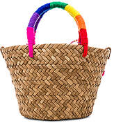 Thumbnail for your product : Kayu x REVOLVE Mini St Tropez Leather Strap Bag