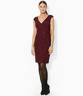 Thumbnail for your product : Lauren Ralph Lauren Sequined-Lace Sheath Dress
