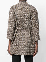 Thumbnail for your product : Lanvin bouclé tweed wrap coat