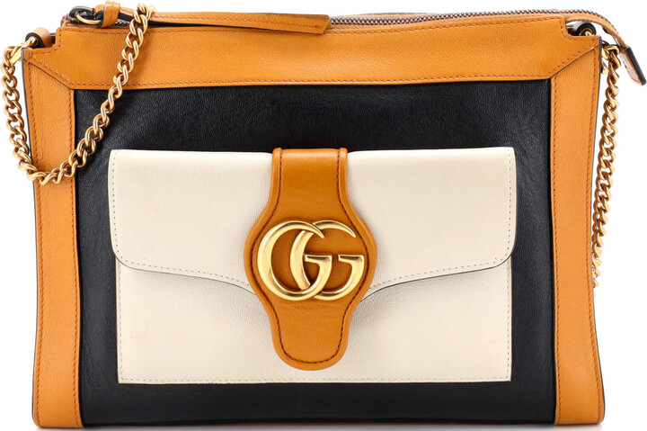 Gucci Dahlia Chain Shoulder Bag Leather Small