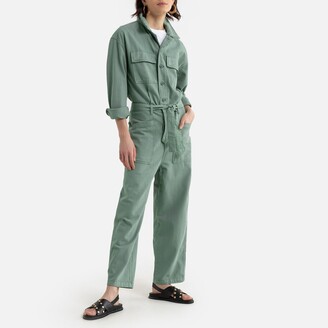Levi's Cotton Short Sleeve Boilersuit with Shirt Collar - ShopStyle  Jumpsuits & Rompers