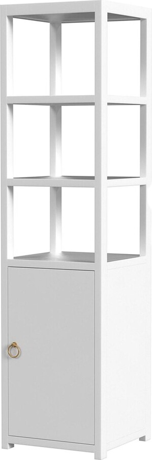 Narrow White Bookcase | ShopStyle CA