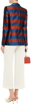 Thumbnail for your product : Stella Jean Striped Satin-twill Blazer